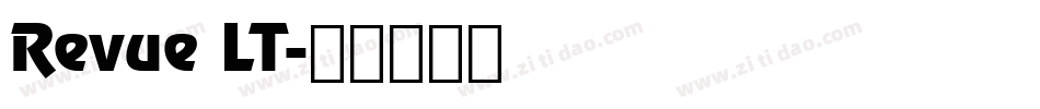 Revue LT字体转换